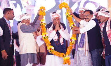 मुख्यमंत्री श्री साय ने किया भगवान बिरसा मुंडा का स्मरण:जनजातीय गौरव दिवस पर बस्तर पहुंचे मुख्यमंत्री श्री साय