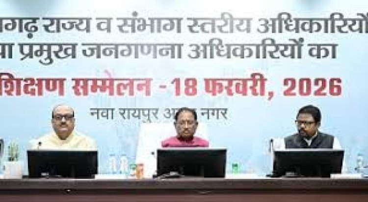*जनगणना-2027 राष्ट्र निर्माण की आधारशिला : मुख्यमंत्री विष्णु देव साय*